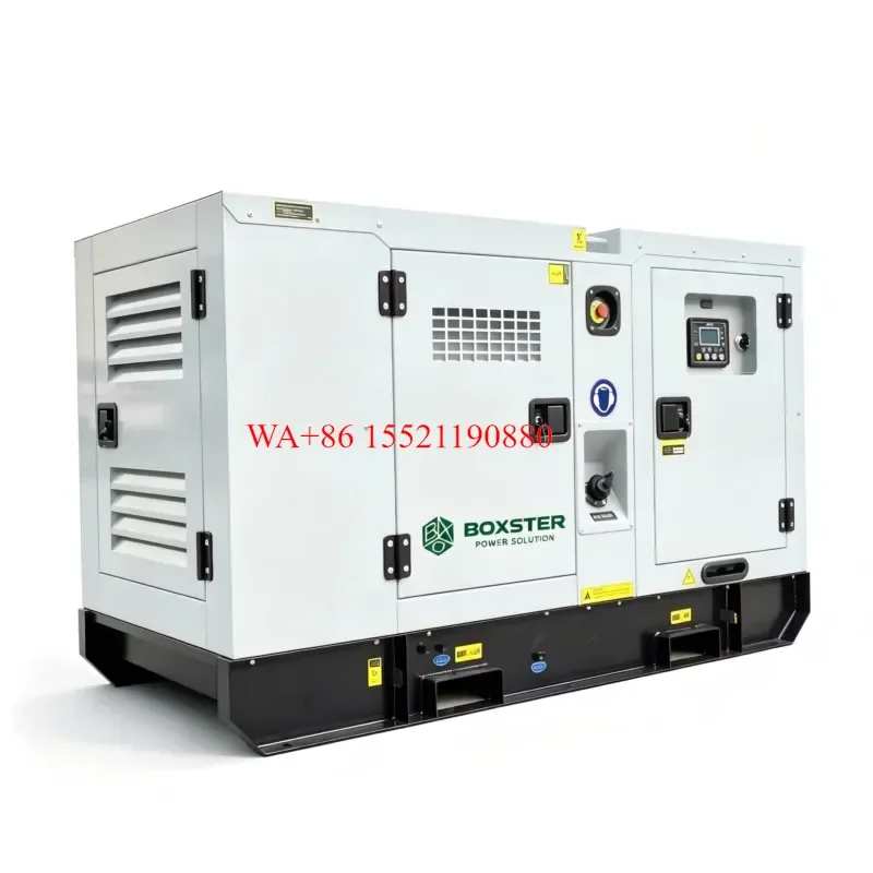 WMWMNU for 30kVA 40kVA Silent Diesel Generator Set Soundproof Canopy Genset Low Noise Standby Diesel Power Generator