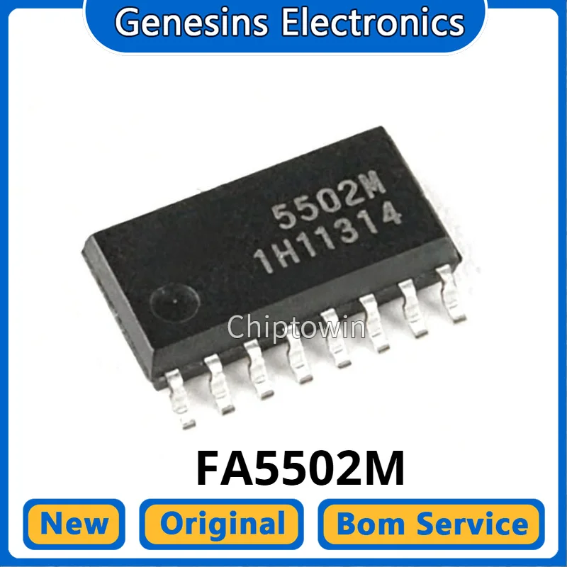 5/50/500 pcs FA5502M 5502M SOP-16 Power Factor Correction IC W7