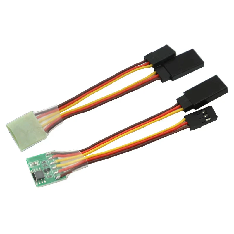 서보 모터 고전압 서보 정류자 라인 체인저, 로봇 제어 보드 스티어링 장치, 5V 저전압 버전, 3-24V