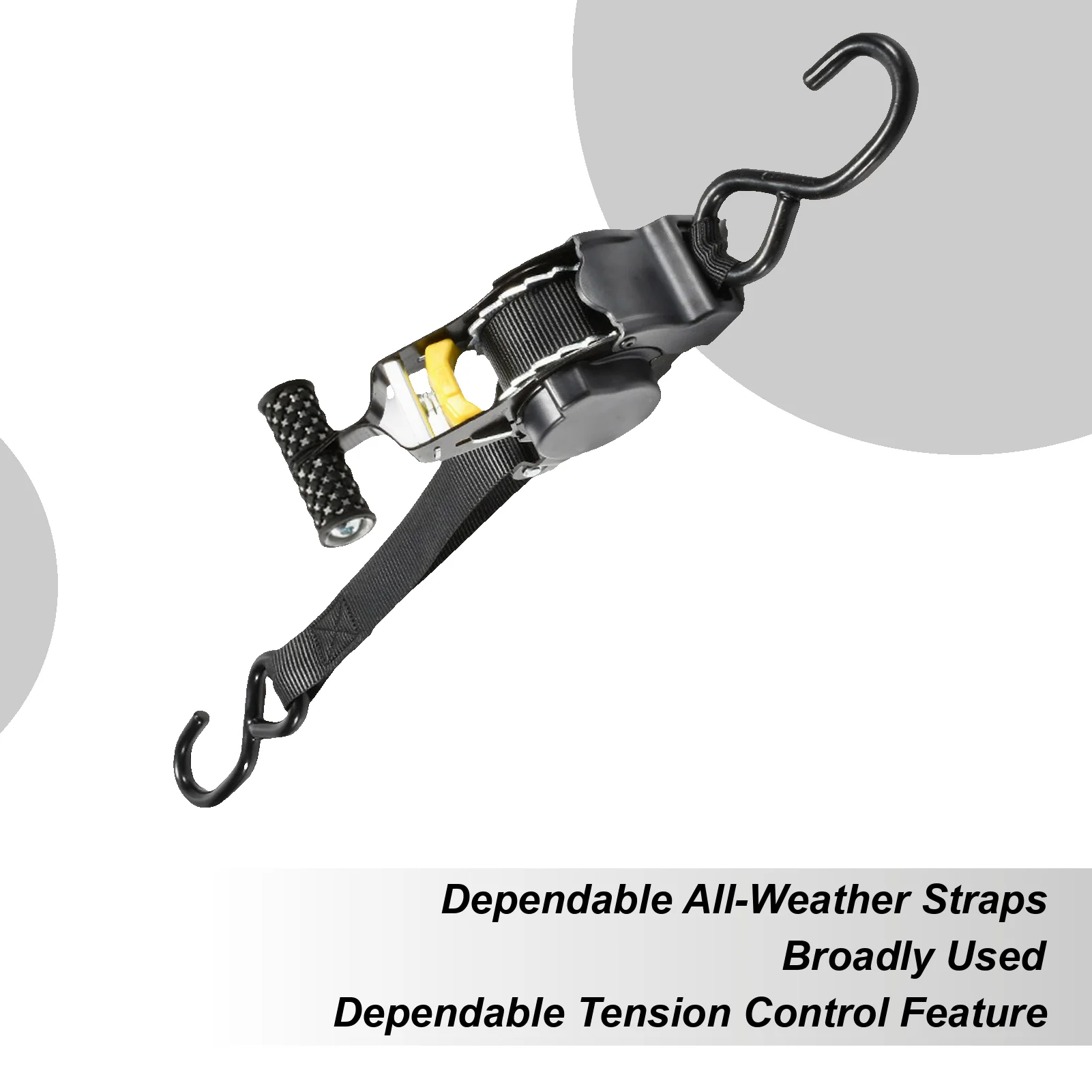 

Retractable Ratchet Straps Truck Bed Ratchet Strap With Screw Reinforced Bracket Heavy Duty Automotive Webbing Supplies For