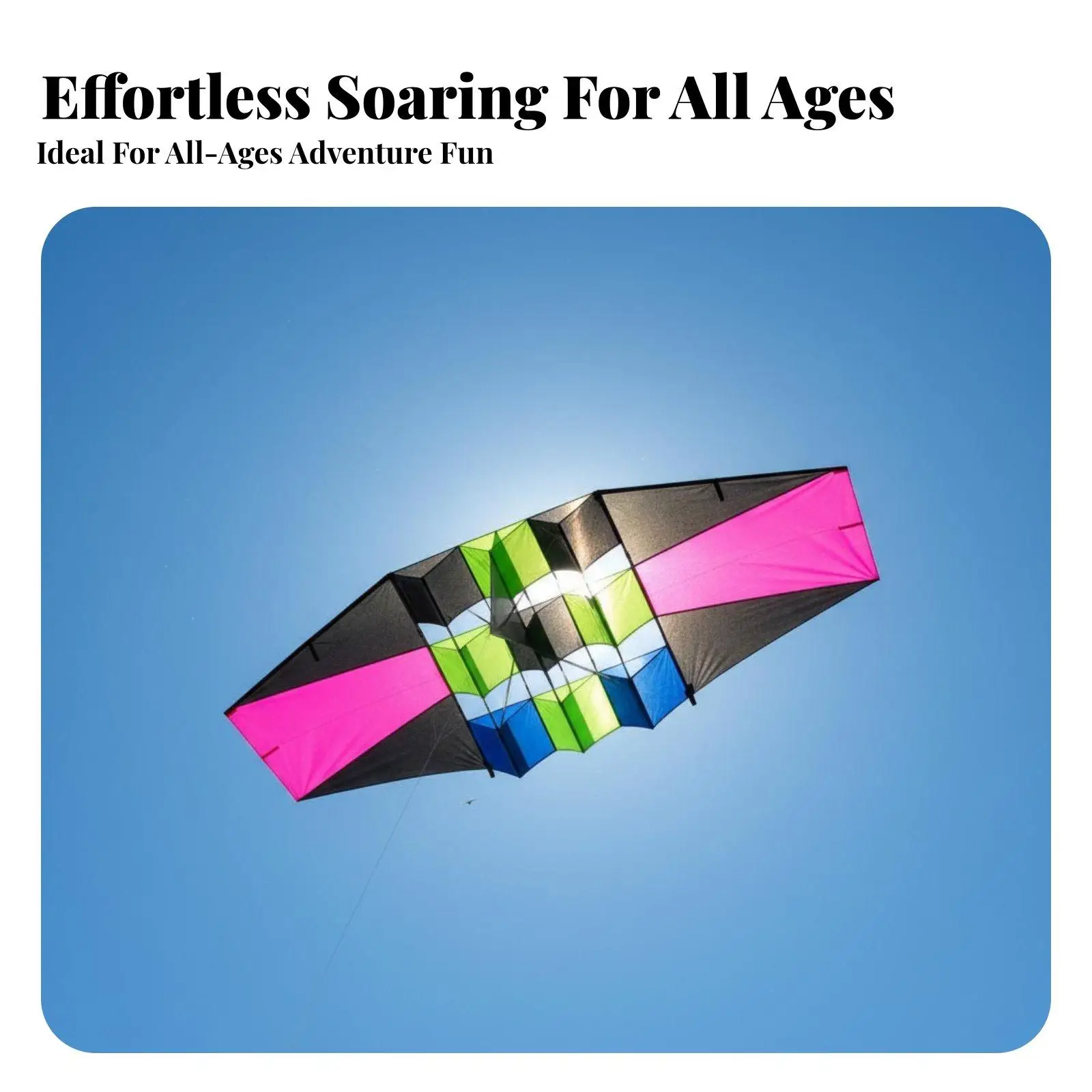 Outdoor Detection Kite Strong Pull Big Size for Kite Festivals