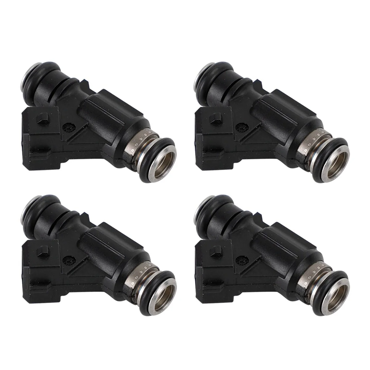 4PCS New Fuel Injector for EFI 4 Stroke 30, 40, 50, 60 Engines 25342385 93345842