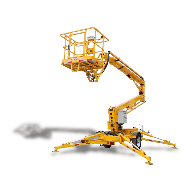 Customized High Quality Boom Lift Arm 10m 12m 14m 16m Trailer Boom Lift Articulated Boom Lift With CE
