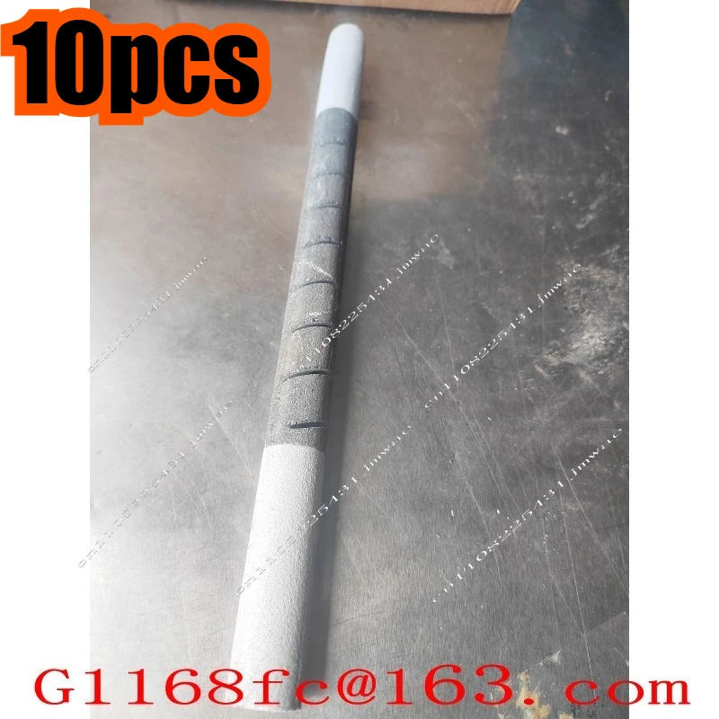10pcs Silicon Carbide Rod High-temperature Resistant Spiral Heating Tube Diameter 16-45SIC Single and Double Thread