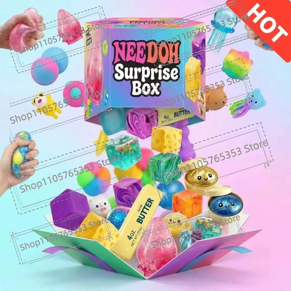 1-4pcs Sensory Squishy Pinch Series,Relieve Stress Collectible Stress Ball Fidget Surprise Gift Furniture Decoration