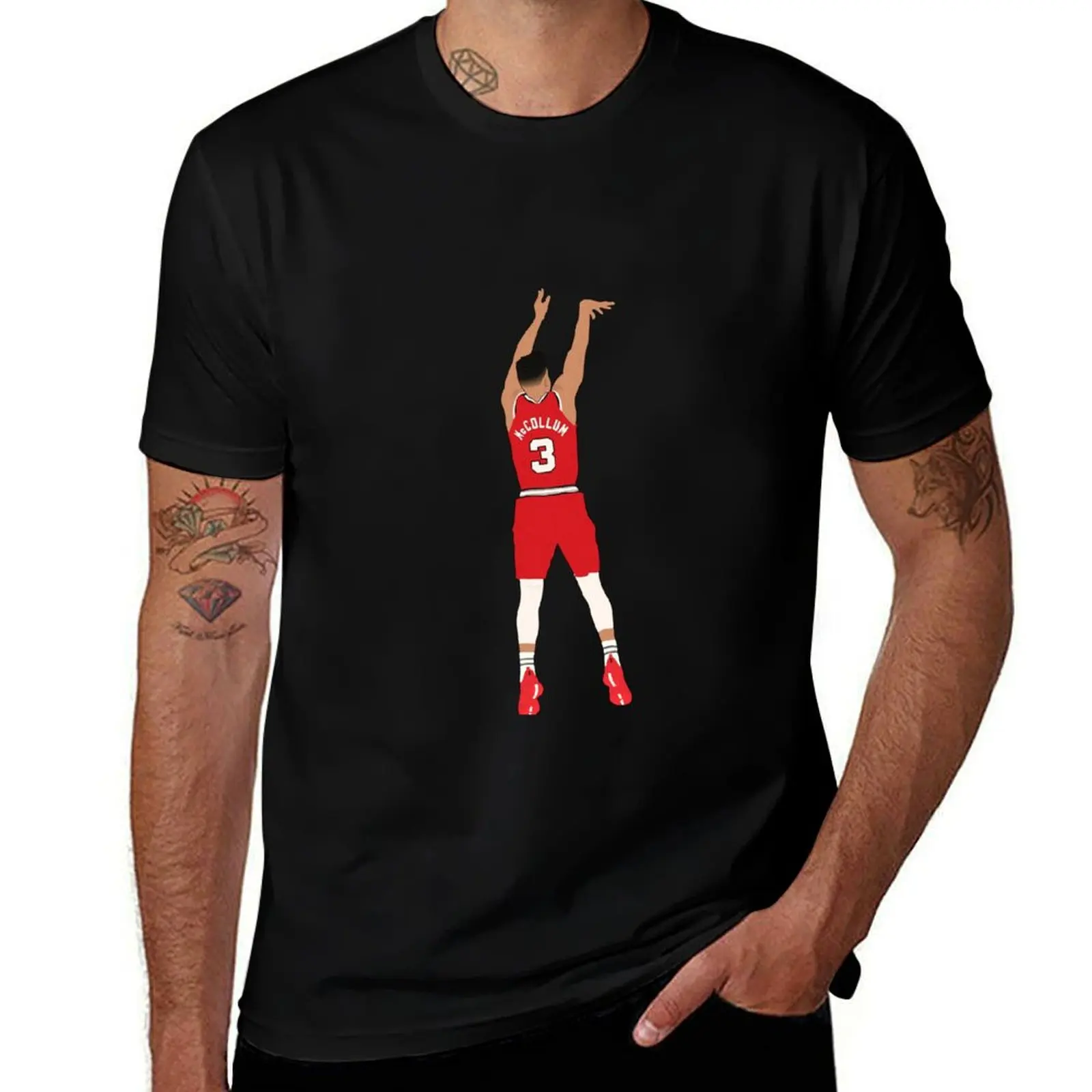 Футболка CJ McCollum, повседневная рабочая футболка