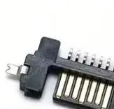 1/5/10PCS SATA Connector 7+15P 22Pin SMD Patch Socket SSD Solid State Drive Interface Sinking Plate Male Connector Seat