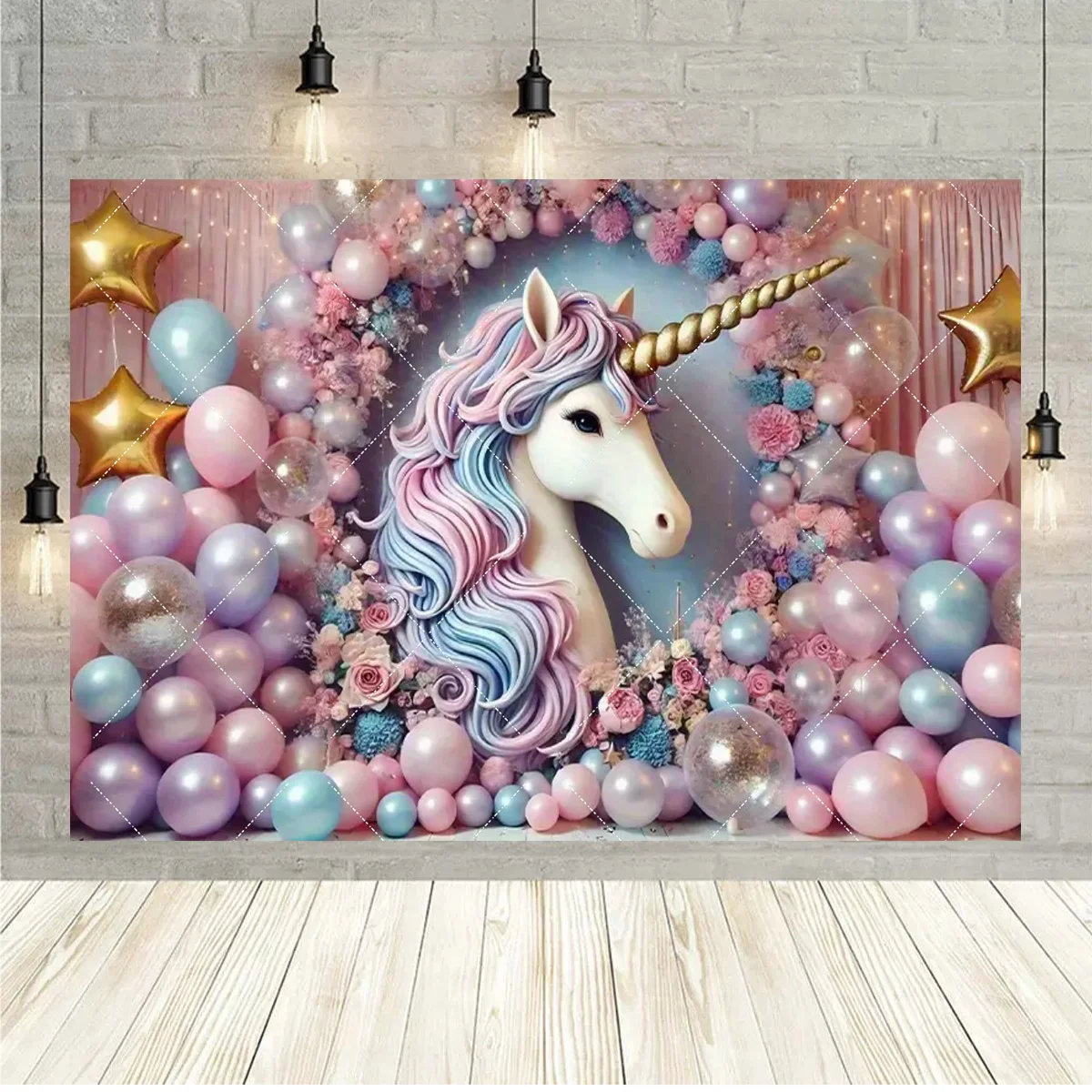 Тематический фон с единорогом, – обзор и цена Model Kit Unicorn