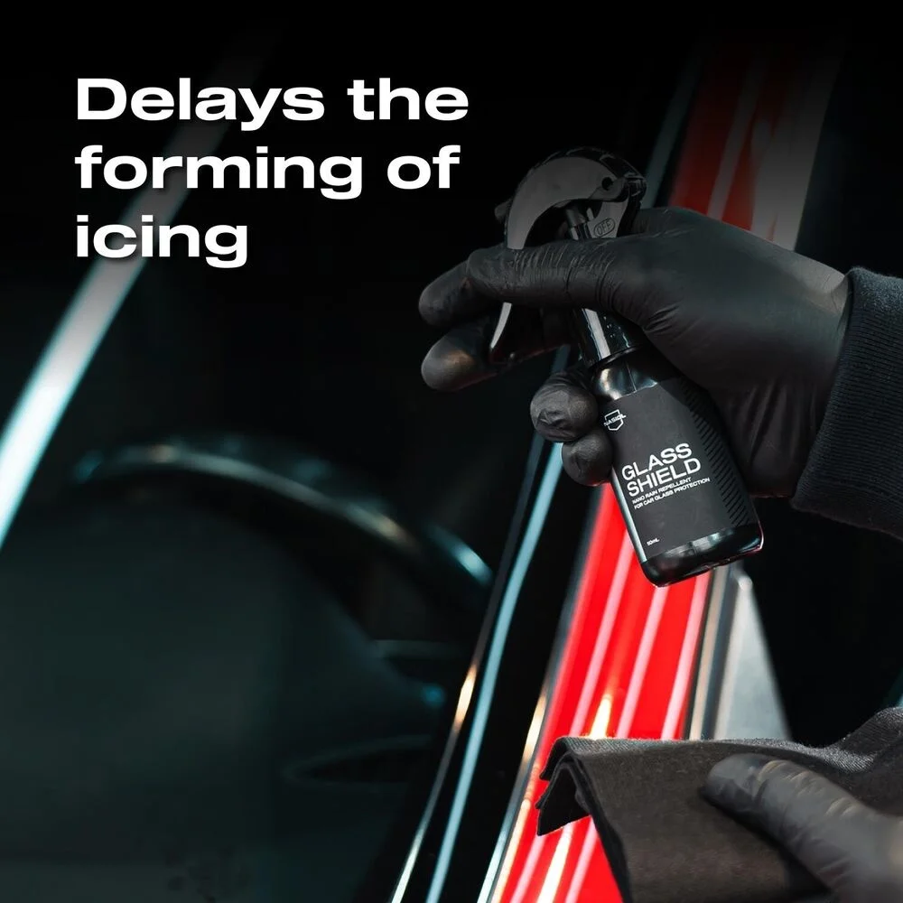 Nasiol GlasShield Poderosa Nano Proteção Repelente De Chuva Spray 50ml, 2 Anos