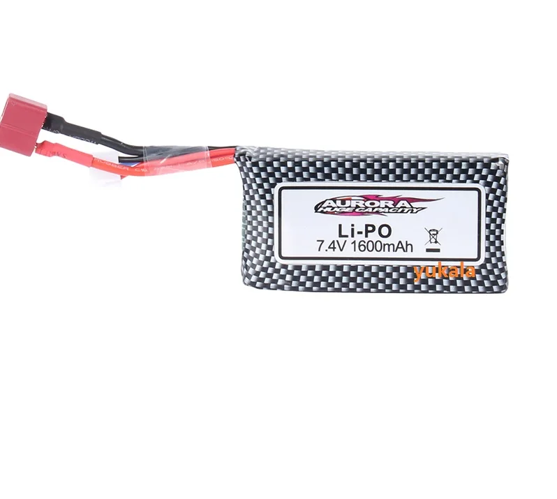 XLH/XINLEHONG 9125  R/C Truck original 2S 7.4v 1600mAh / Upgrade 7.4v 2000mAh Lipo Battery /7.4V USB charger XLH 9125 R/C car