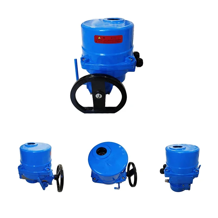 Part-turn On-off Motorized Ball Valve Butterfly Valve Rotary Electric Actuator