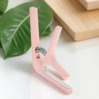 كابو جيتار للقيثارة الكهربائية الصوتية بمشبك عالمي مع جيتار كابو بلاستيكي مضاد للانزلاق من السيليكون