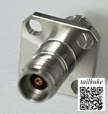 

2.92-KFK Millimeter Wave Adapter 40G Stainless Steel 2.92mm Four Hole Flange