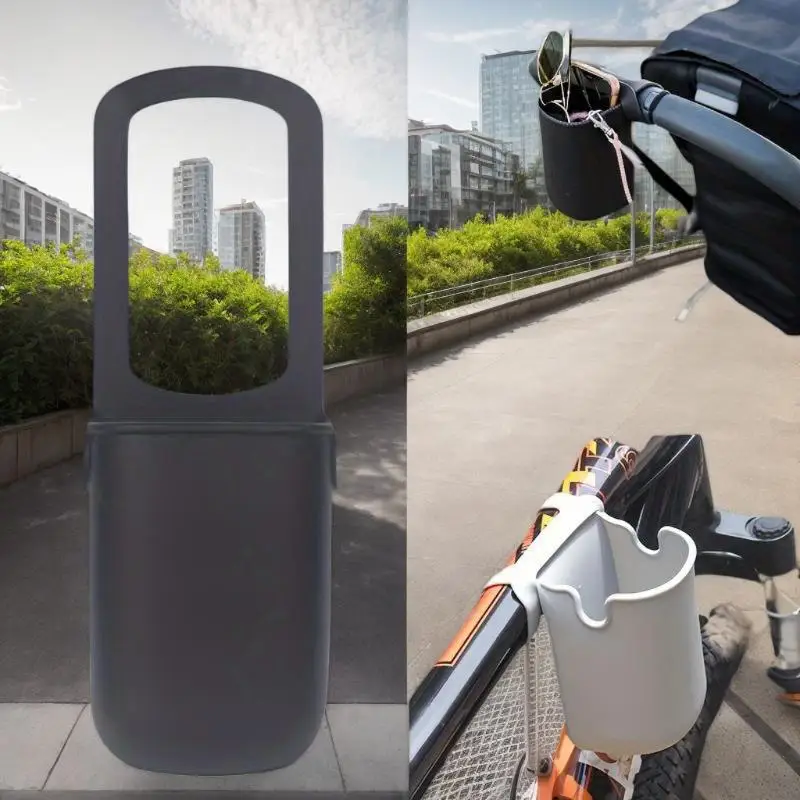 Picture 6: 1PC Universal Silicone Bottle Holder, Perfect for Baby Strollers, Bicycles, Wheelchairs- Comes with Storage Bag