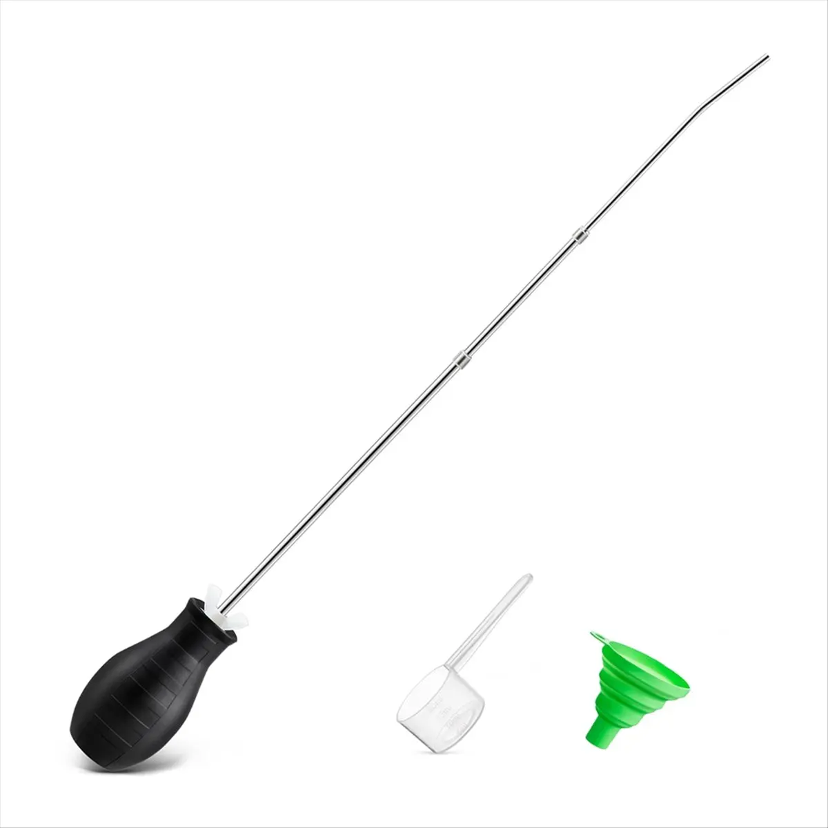 MALL Diatomaceous Earth Powder Duster, Longer 9Inch to 22Inch Retractable Garden Powder Applicator Dispenser, Duster Sprayers