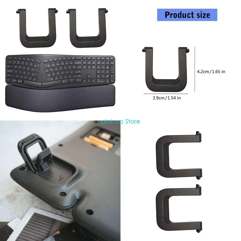 

Q5WA Keyboards Bracket Leg for ERGO K860 Wireless Keyboards Repair Parts 2Pcs