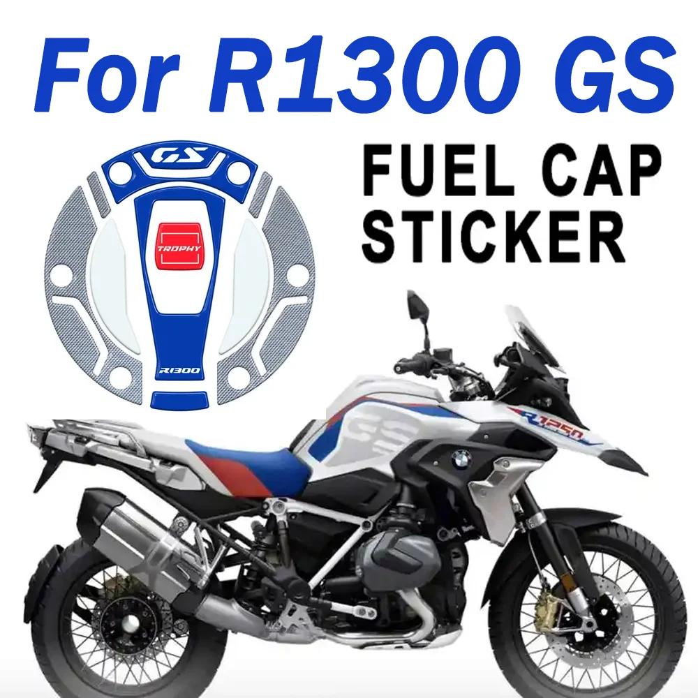 

For R1300GS Motorcycle 3D Epoxy Resin Sticker Fuel Cap Protection For R1300GS R 1300 GS Trophy 2023 2024