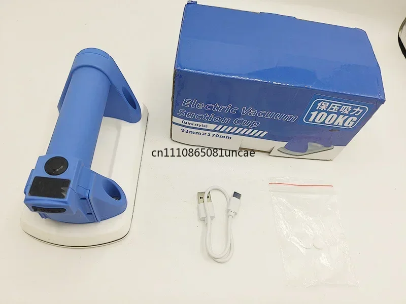 

Handheld lifting 100KG 93 * 170mm tool glass brick mini automatic pump object electric vacuum suction cup