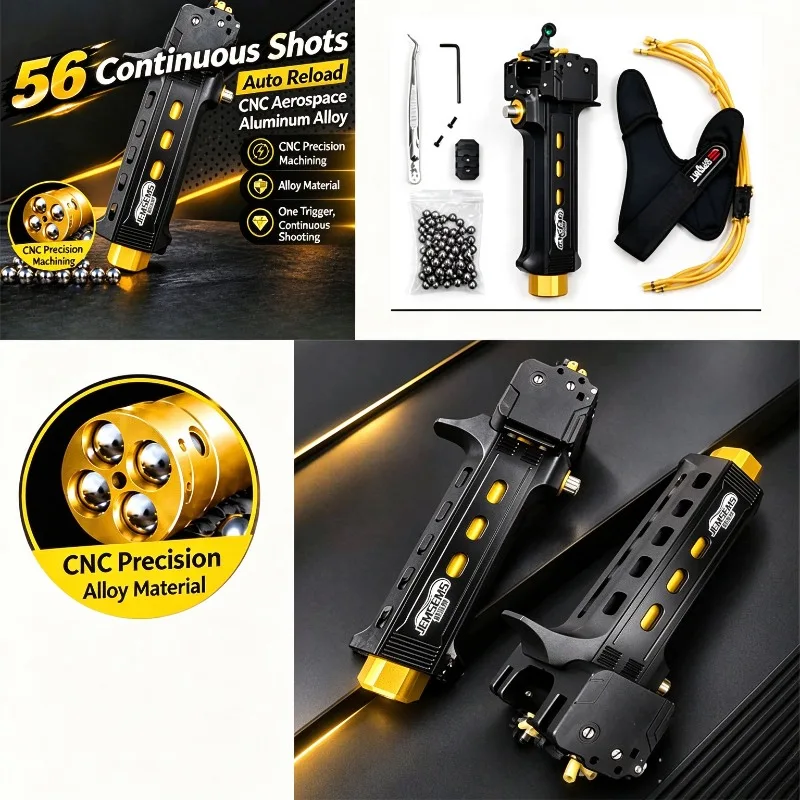 NEW Outdoor 56 Series Automatic Loading Aviation Aluminum Alloy EDC Wear-resistant Durable Competitive High-power Tool