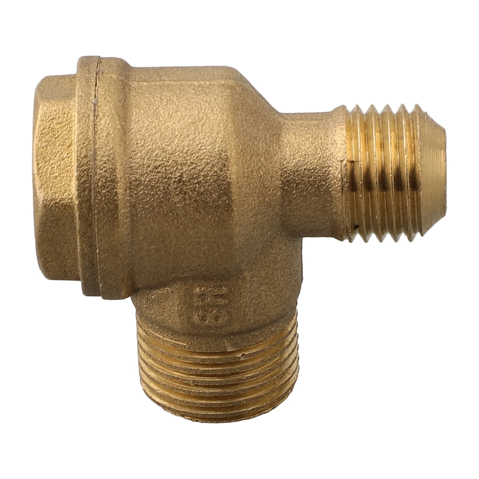 2-Port Check Valve Brass Air Pump Check Valve Cut-off Valve Replacement For Oil-Air Compressor Air Compressor Accessories