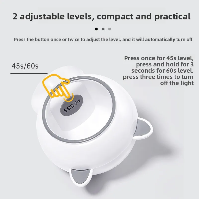 Mini LED Nagellak Lijmlamp Draagbare Sneldrogende Fototherapielamp voor Nail Art Wit/Roze Schattig Kat Ontwerp met Datakabel