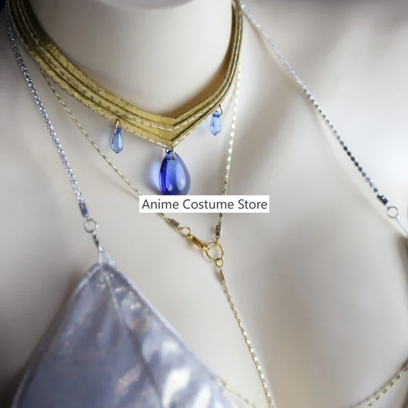 Gra NIKKE Anime peryferyjne Helen-Alice przebranie na karnawał Christmas Party biała gładka satynowa sukienka seksowna bogini elegancka sukienka garnitur