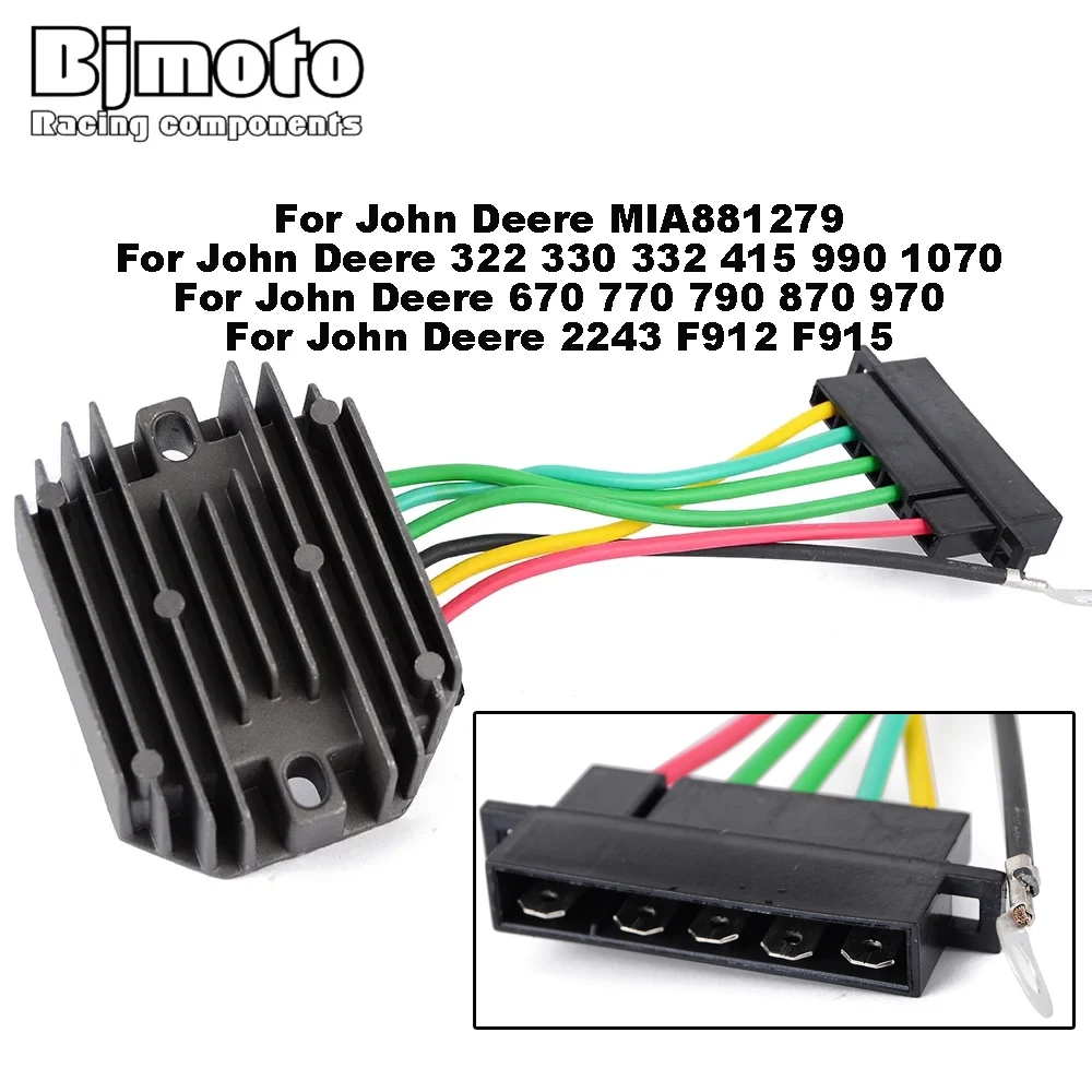 دراجة نارية منظم المعدل لجون ديري 322 330 332 415 670 770 F912 F915 790 870 990 1070 2243 MIA881279 #1