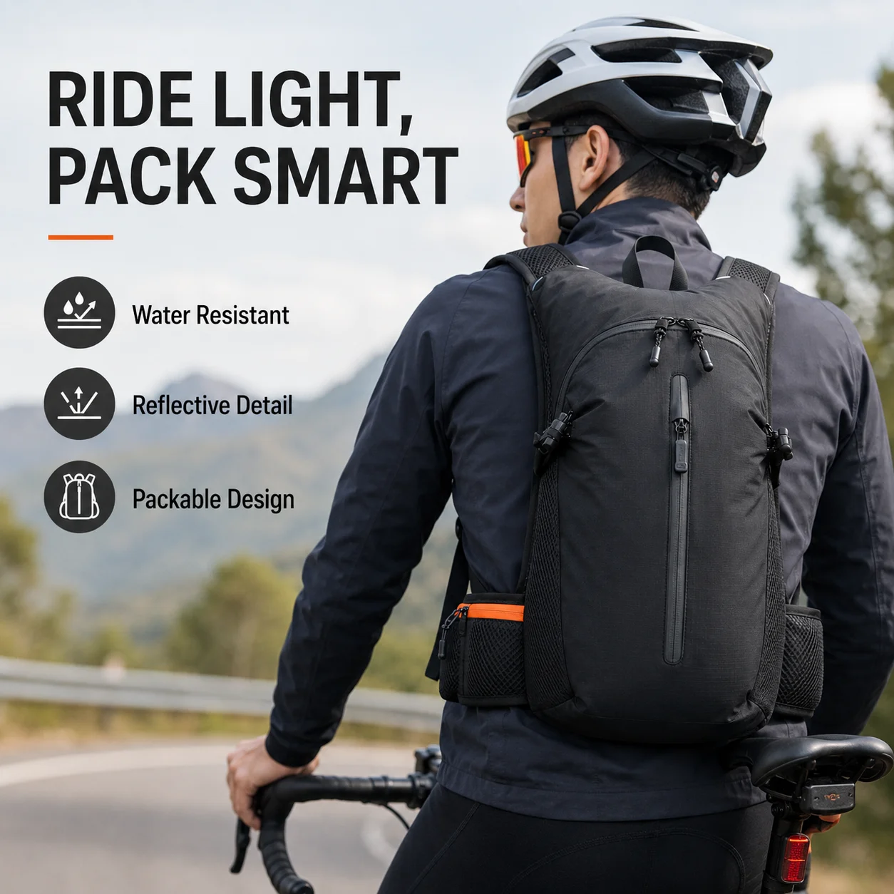 Foldable Bike Backpack Reflect - Cycling Gear Backpack review and price
