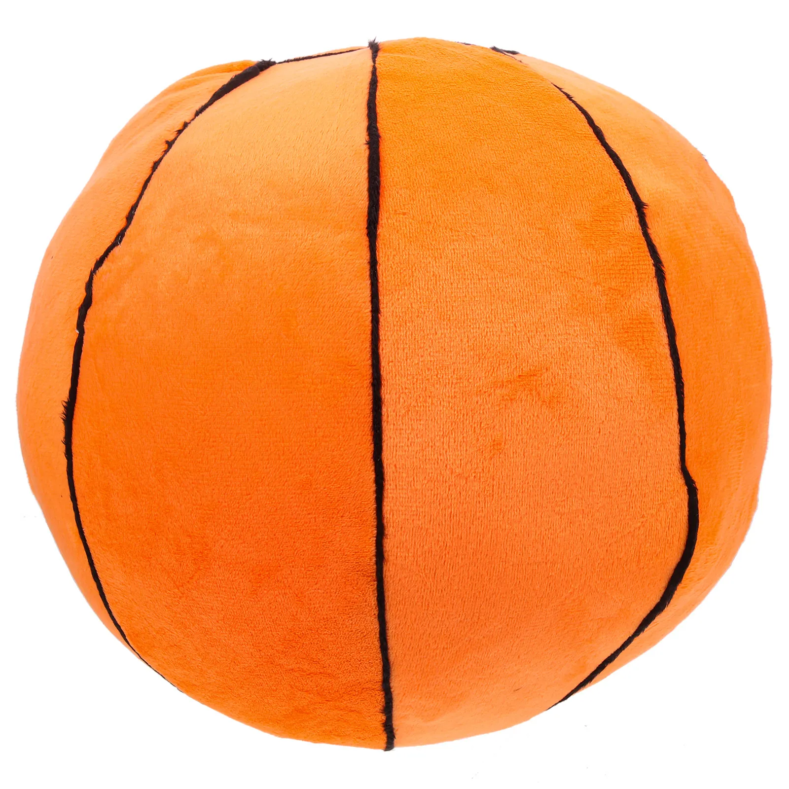 

Soft Basketball Shaped Cushion for Kids Home Office Car Decorative Pillow Sleep Companion Comfortable Hugging Throw Pillow