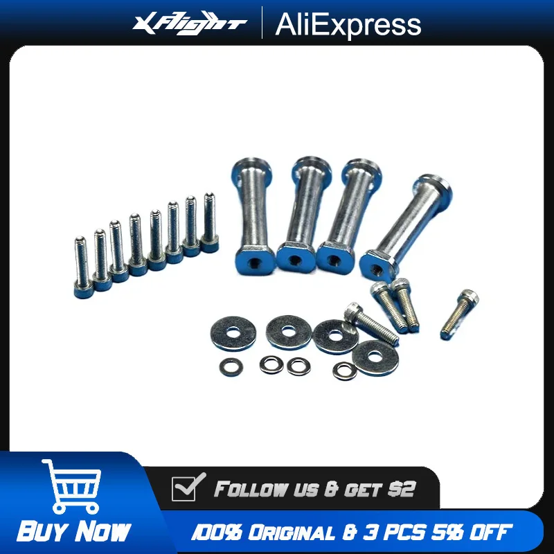 

Aluminum Engine Stand for DLE85, 85cc RC Airplane Gas Motor Mount, CNC Machined Bracket Support Spacer Block