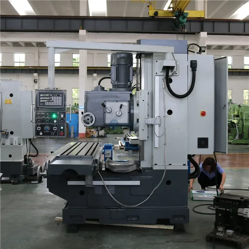 Drilling and Milling Machine XA7150 Milling Head Rotates 30 Degrees Vertical Milling Machine Hand Held Gear Unit