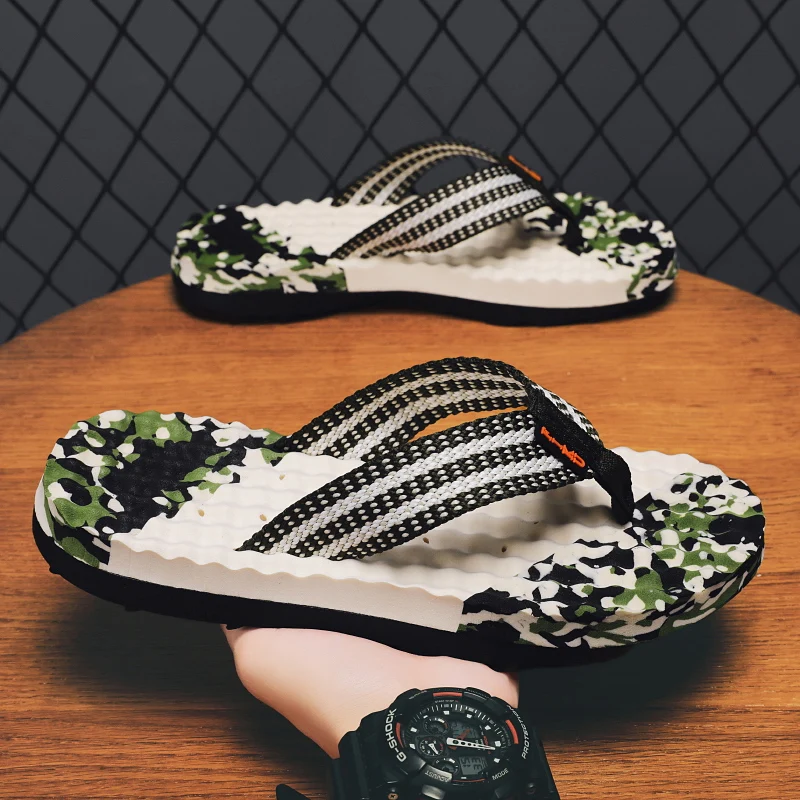 Extra Large Mens Flip Flops Size 46 47 Breathable Comfortable Casual Summer Sandals