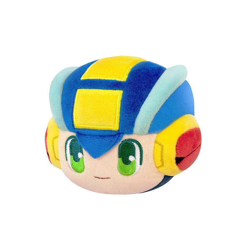 Cartoon Mega Man Plüsch Anhänger Schlüsselanhänger Rückverpackung Zubehör Weicher Auto Anhänger Auto Schlüsselanhänger Guter Freund Weihnachtsgeschenk