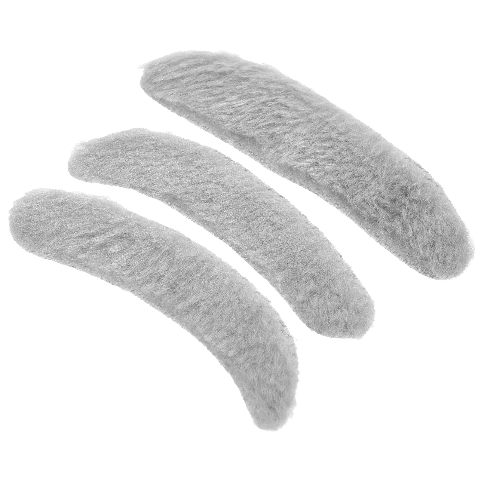 남성용 할로윈 파티 소품을 위한 1세트 시뮬레이션 콧수염 키트, 사실적인 콧수염 의상, 내구성 있고 신뢰할 수 있는 얼굴 털