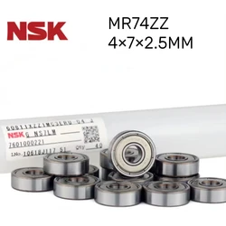 5/10pcs 일본 원산지 NSK 마이크로 고속 베어링 MR74ZZ 4*7*2.5MM