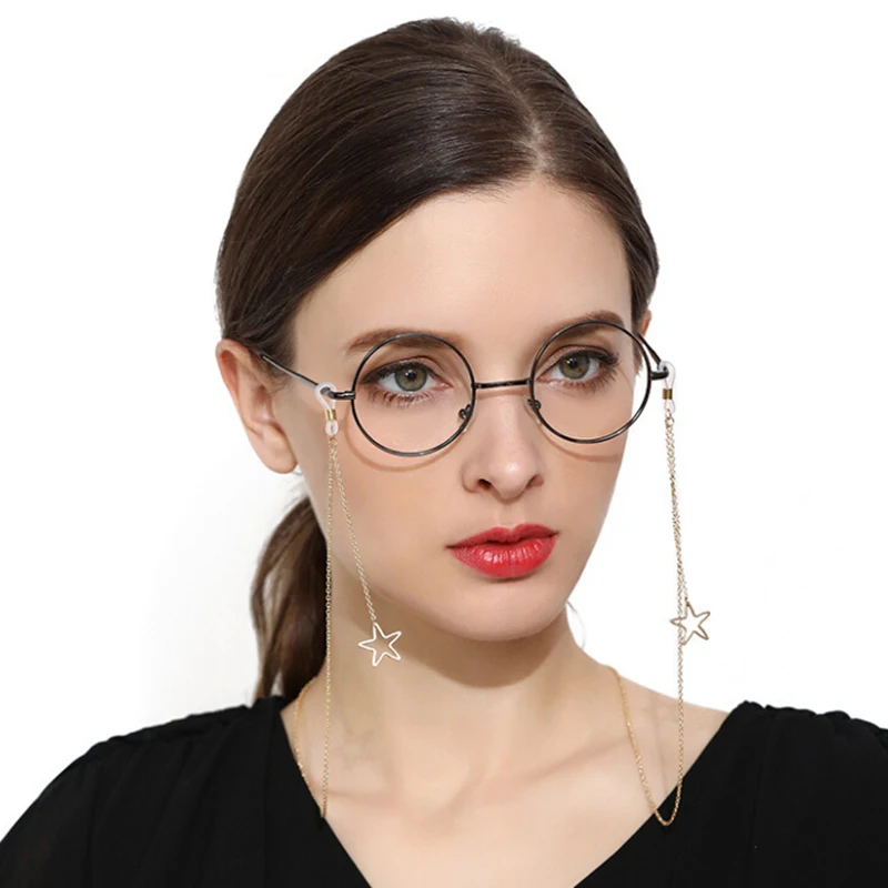 Eyeglass Chains Star Sunglasses Reading Glasses Eyewears Cord Holder Neck Strap