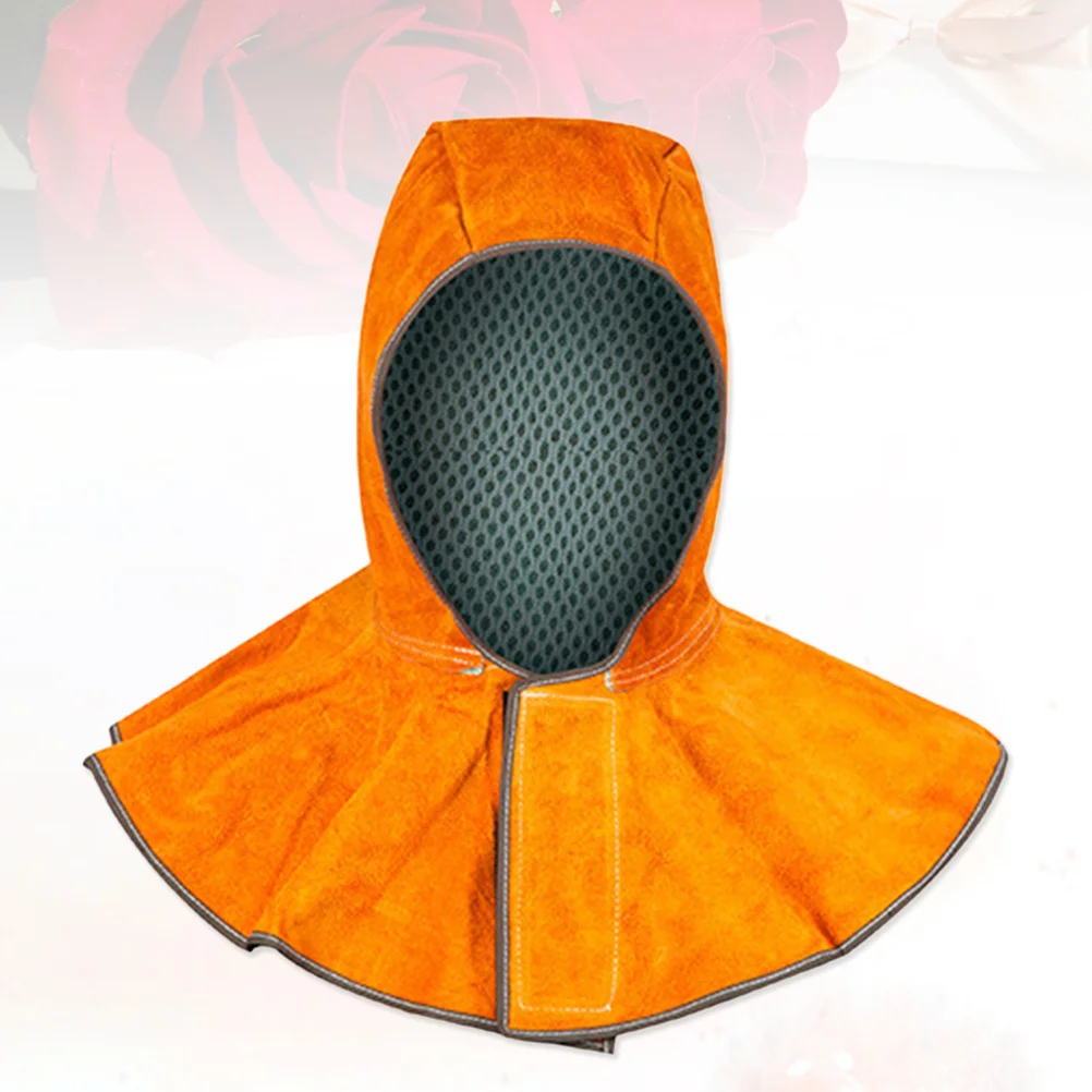 

Welding Hood Cowhide Dexterity Adiabatic Scald Proof Radiation Protection Free Size Welder Hat Welding