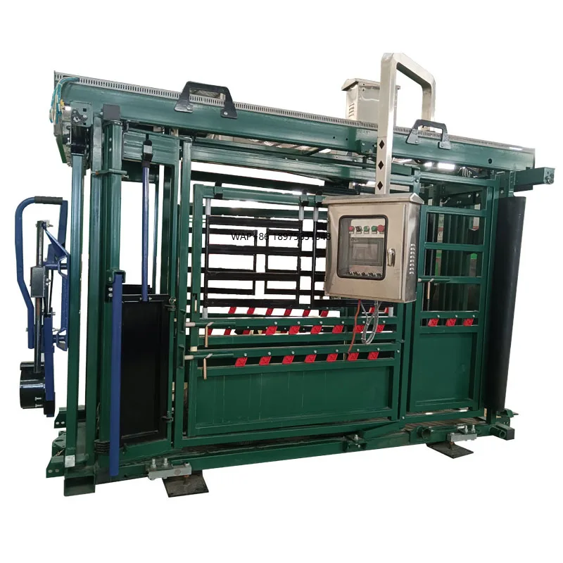 Automatic cattle crushing equipment and breeding supplies for livestock cattle crushing