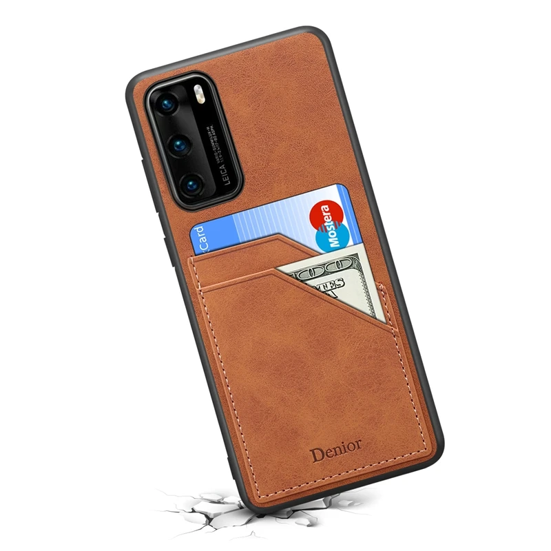 Leather Phone Cases For Huawei Mate 60 50 40 30 P60 P50 P40 P30 Pro Plus Luxuy Flip Wallet Card Holder Case Coque Back Covers image 3