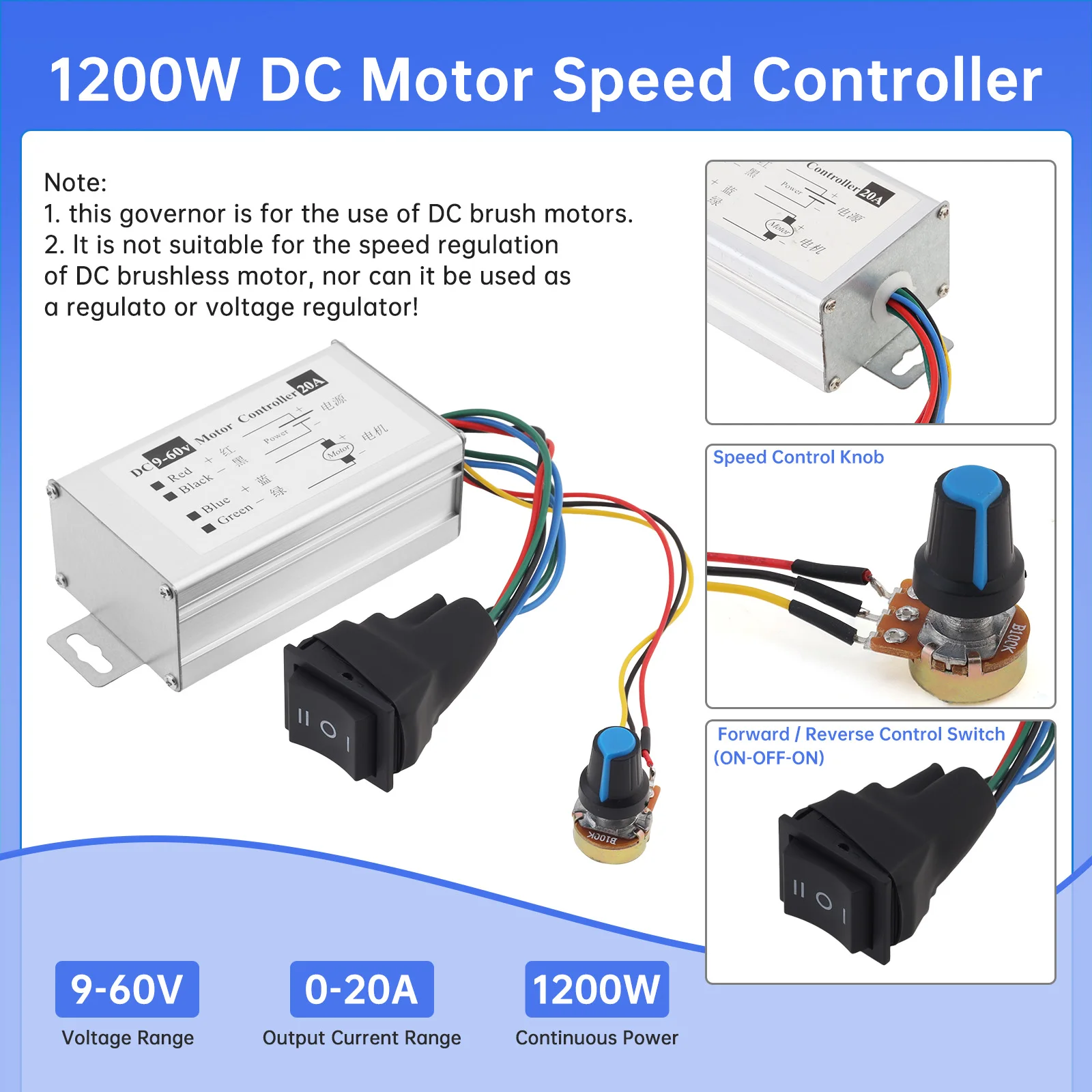 12V-24V 775 DC Electric Motor and GT2 Timing Belt Pulley and Motor Controller Kit 2GT Synchronous Wheel Kit for Milling Machine