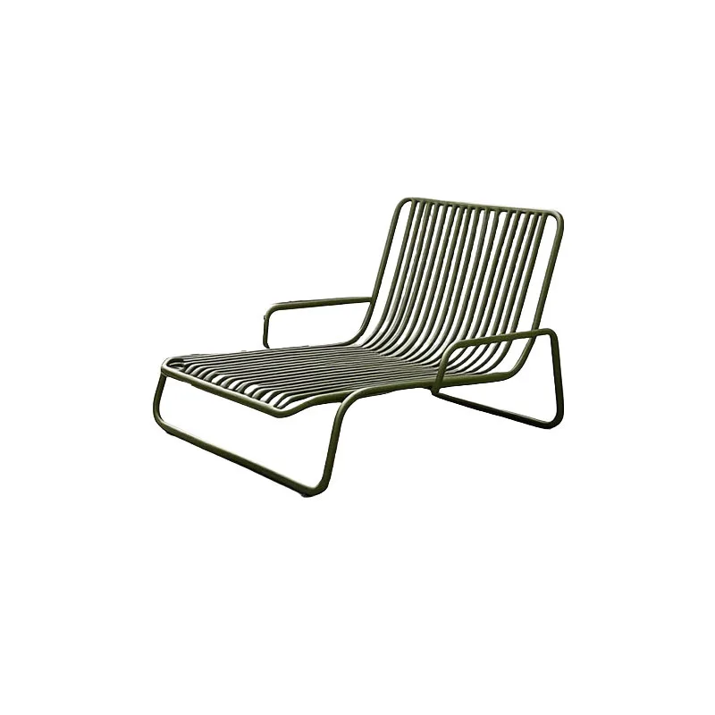 

Balcony Courtyard Outdoor Leisure Single Chair Outdoor Seaside Rest Beach Chair