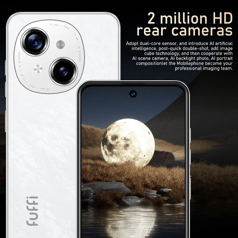 Global Version i13 Ultra Smartphone 3GB / 32GB 3200mAh battery 2MP Camera 6.56 inch 5G Network Dual SIM Android 12 system Phones