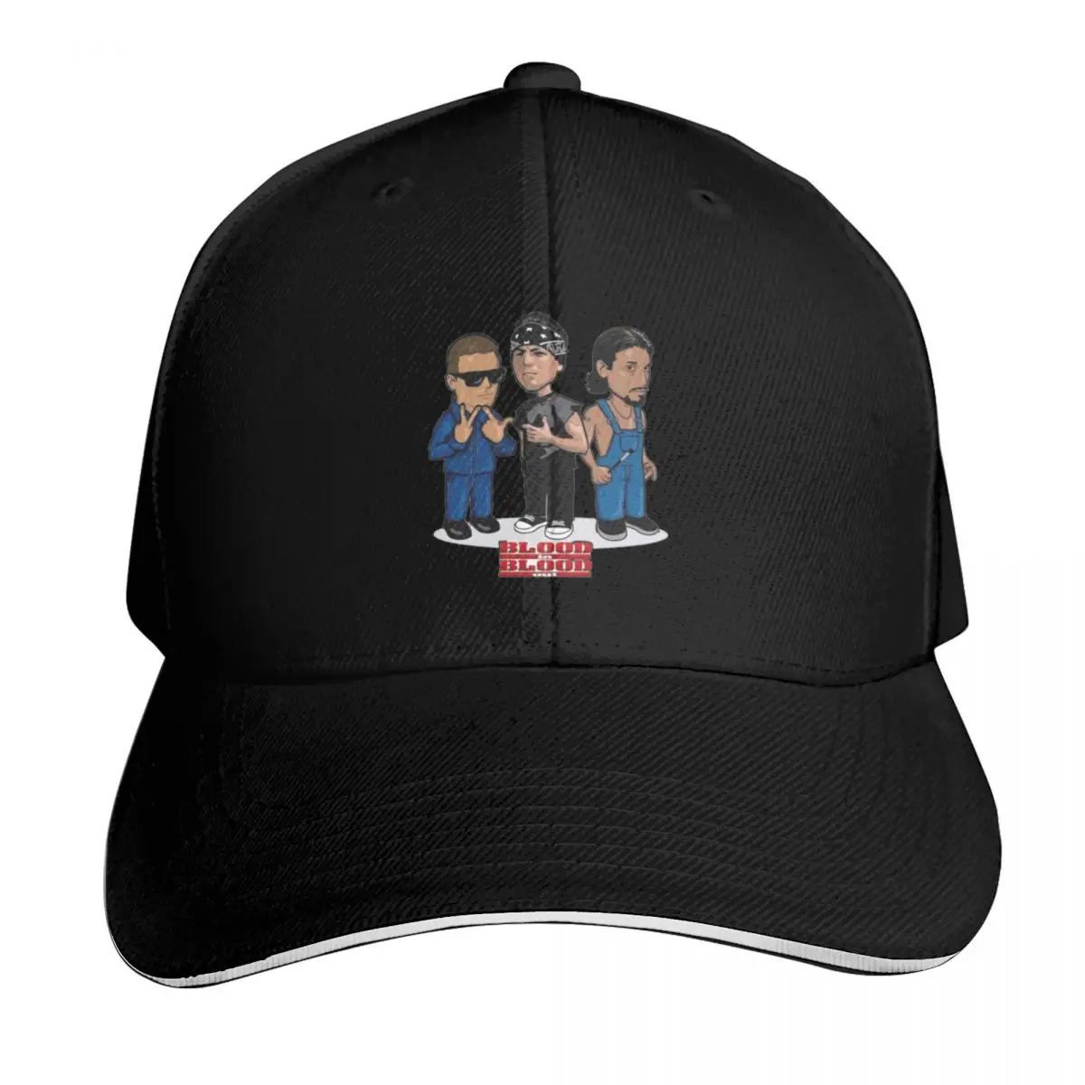 Blood in blood out Baseball Cap Snapback Flat Bill Strapback Dad Hat Six Panel Structured Crown