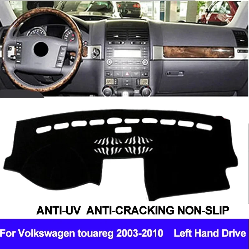 

Car Dashboard Cover For Volkswagen VW Touareg 2003 2004 2005 2006 2007 2008 2009 2010 Dash Mat Dash Pad Carpet ANti-UV