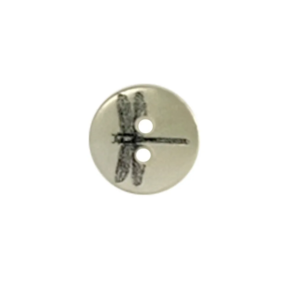 10pcs Lot Creative Swallow Insect Pattern 2 Hole Buttons 11.5mm for Blouse Shirt Sweater Sewing Accessories