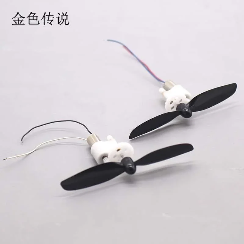 720 Deceleration Kit DIY Fixed-wing Aircraft Deceleration Component Deceleration Motor 3.7V 3V10000kv with Propeller CW CCW