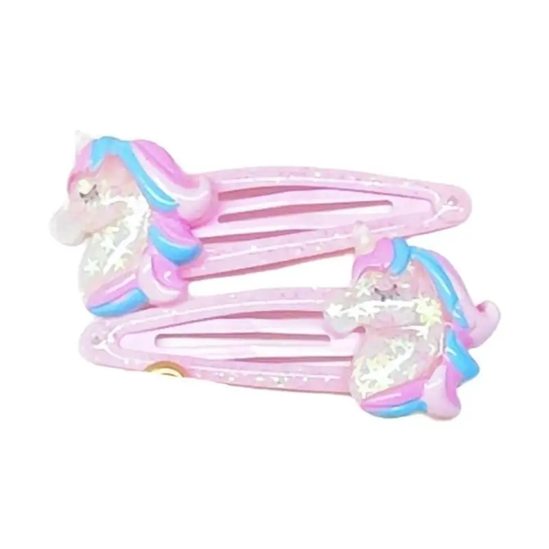 

652F Butterfly Cartoon Hair Clip Set Lovely Hair Clip Sheep Hairpins Barrettes Girls HairPins 2000s Trend