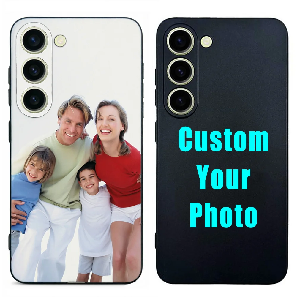 Individuelles Etui für Samsung Galaxy S20 FE 2022 S21 S22 S23 S24 S25 Plus Ultra 5G DIY Foto-Cover Ein Geschenk für die Familie