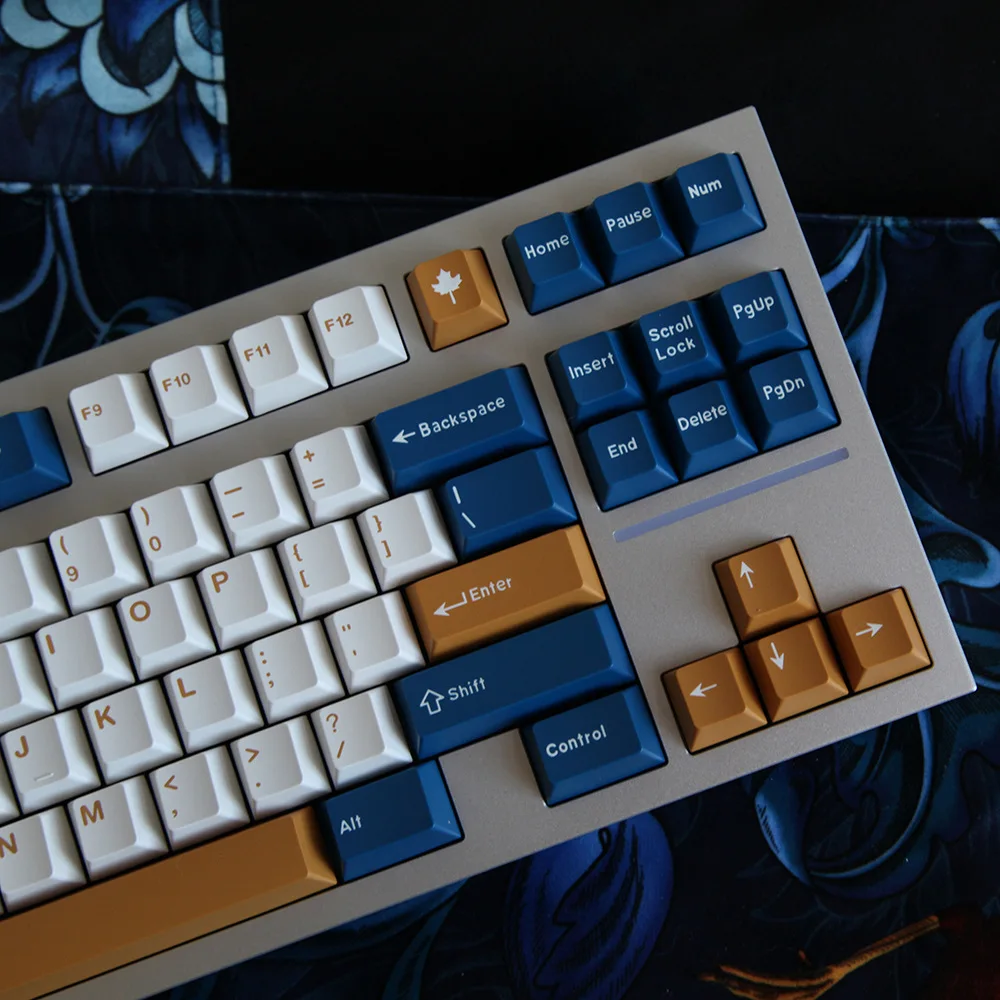 Teclas Abs de doble disparo Gmk Clone JCM, juego grande de teclas, diseño ISO ANSI, barras espaciales 7u para teclado mecánico Fuji Wooting