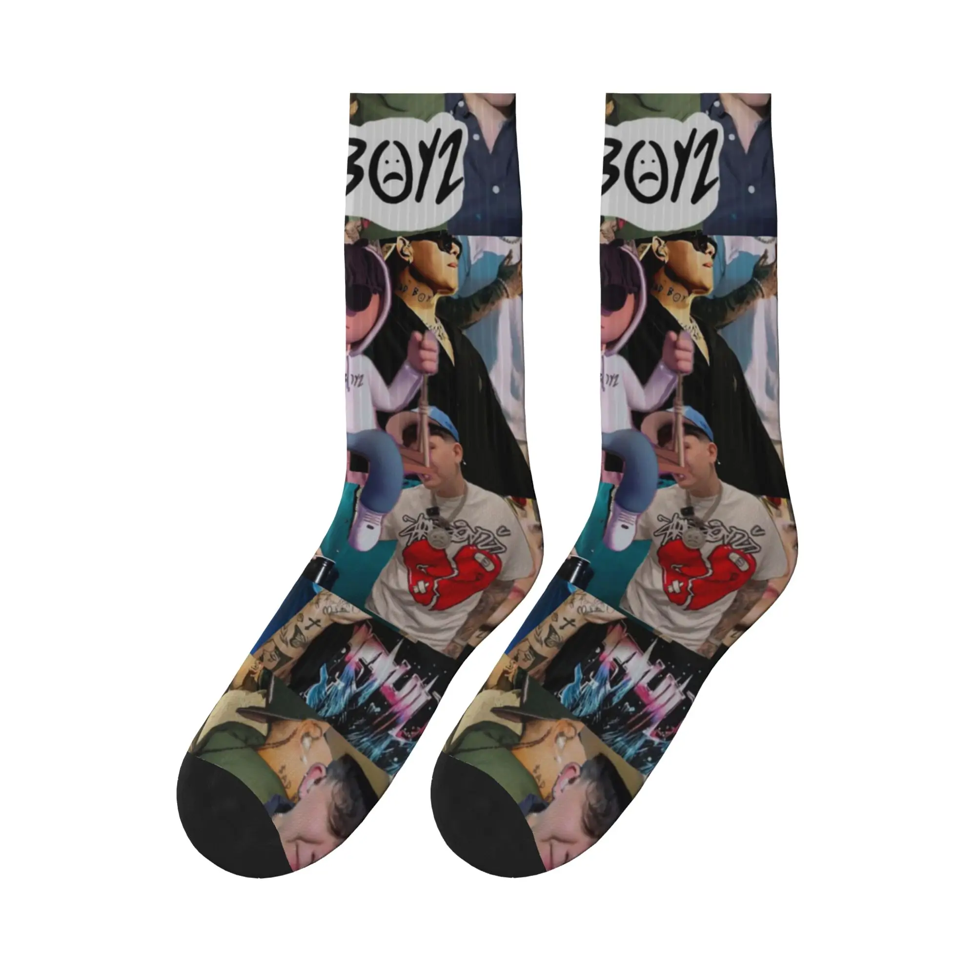 

Спортивные носки Junior H Merch Sad Boyz, высококачественные носки на все сезоны, длинные носки унисекс, рождественские подарки